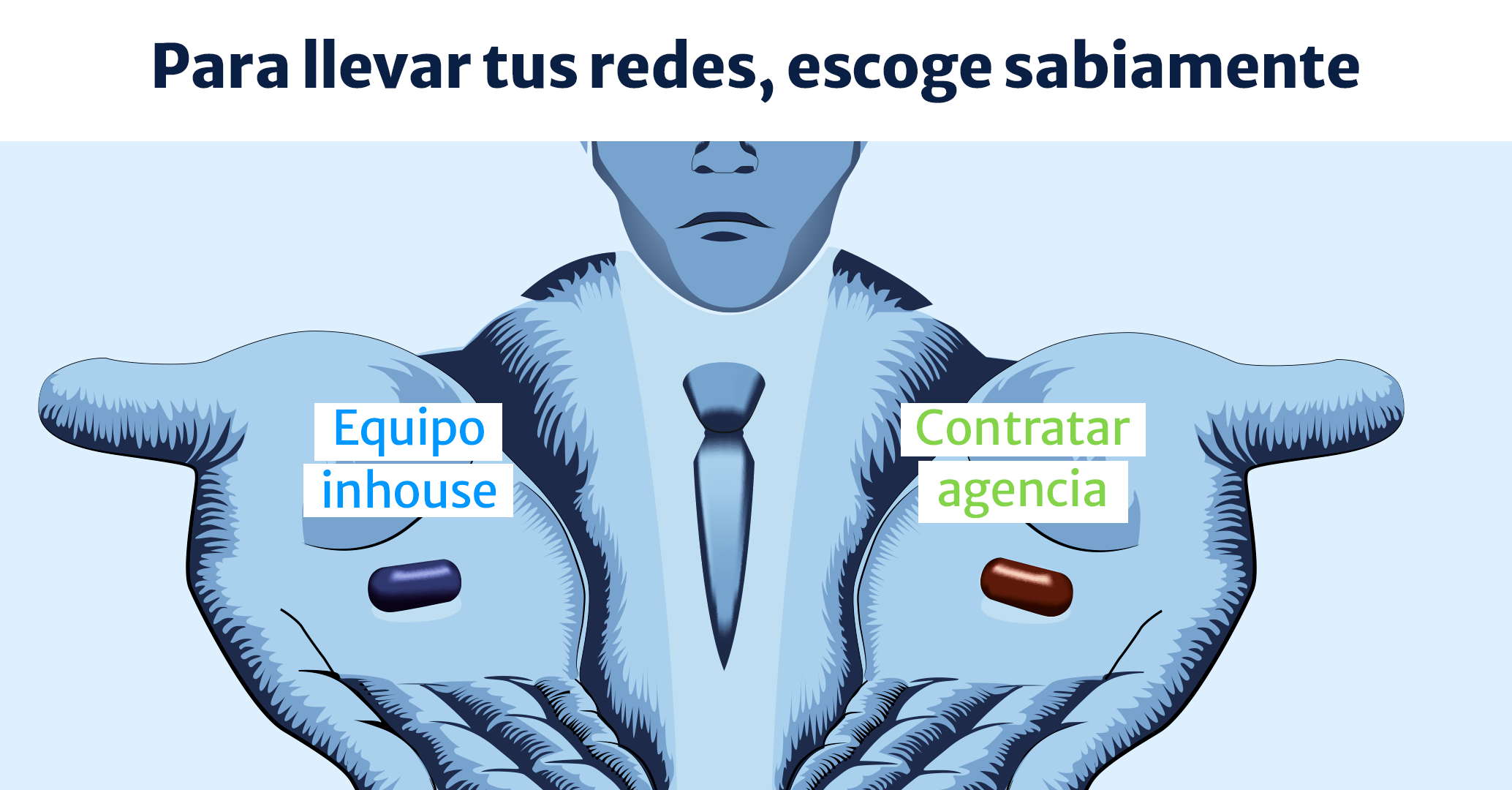 ¿Creo contenido y manejo mis redes o lo tercerizo?